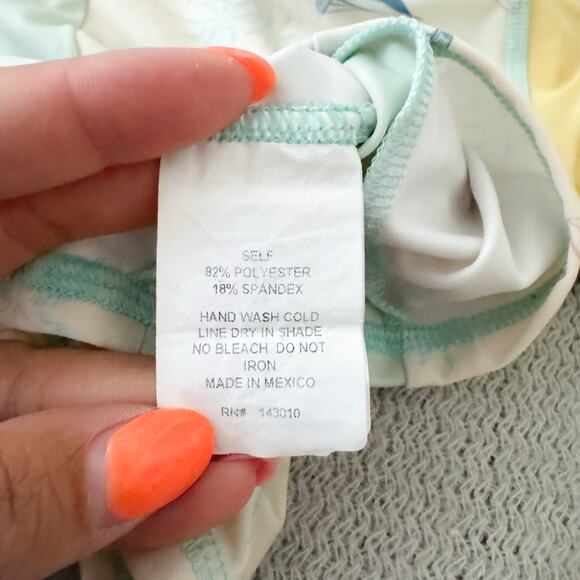 Dot Dot Smile Yellow + Blue Sailboat Palm Tree Rashguard - 12 to 24 Months - Picture 3 of 6